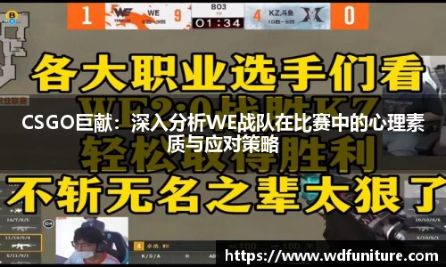 CSGO巨献：深入分析WE战队在比赛中的心理素质与应对策略